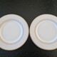 Villeroy and Boch - Pair of Kimono dessert plates, Château