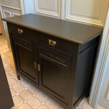 Art-deco period oak commodus