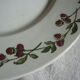Set of 4 plates earthenware somain, RIM fruit slushie