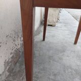 Farmhouse table desk in Solid Walnut -1m17