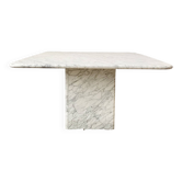 Carrara marble coffee table (Italy)