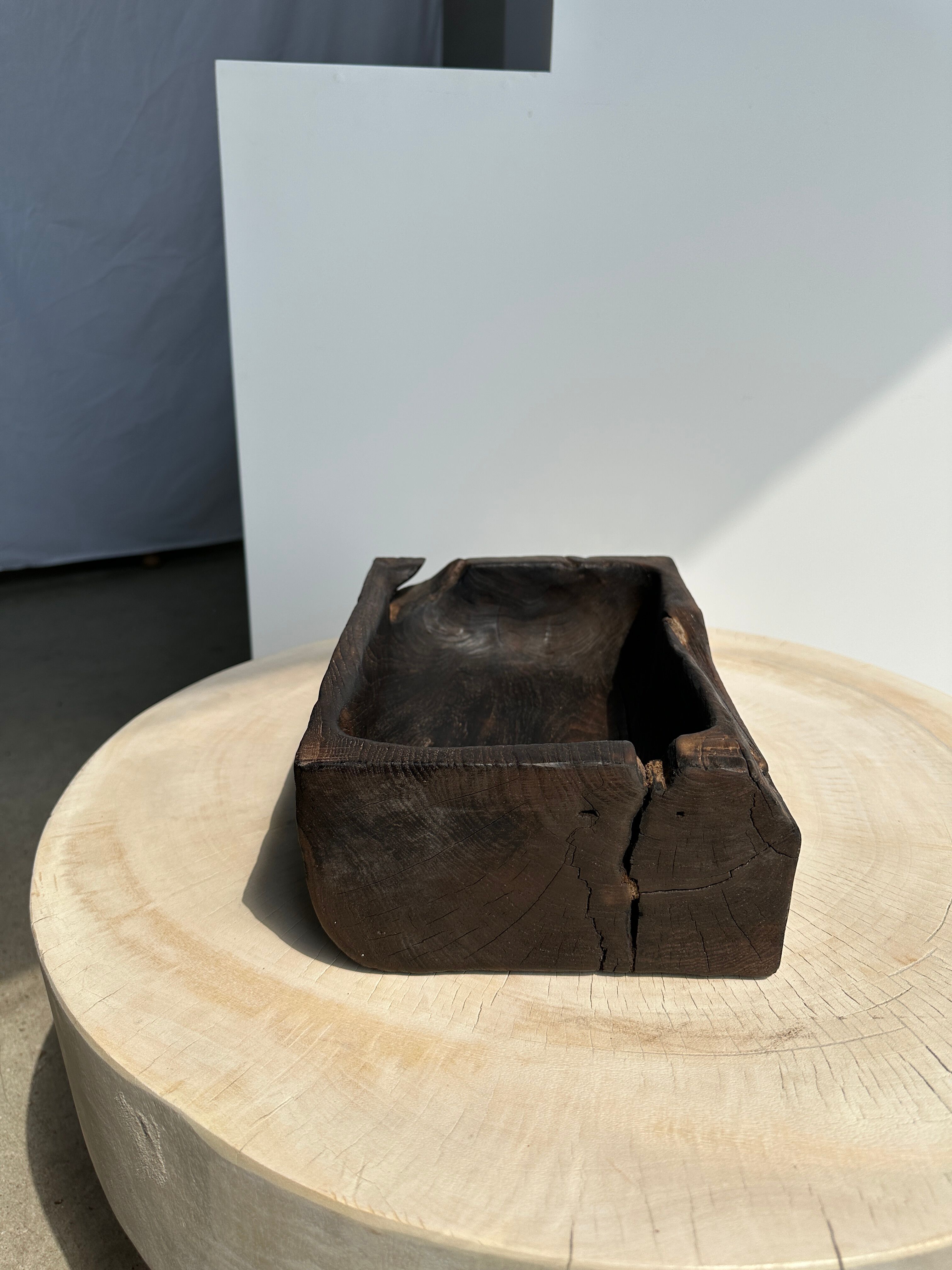 Asian teak empty pocket