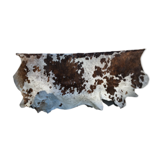 Spotted cow skin