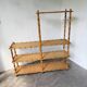 Large rattan shelf 1960