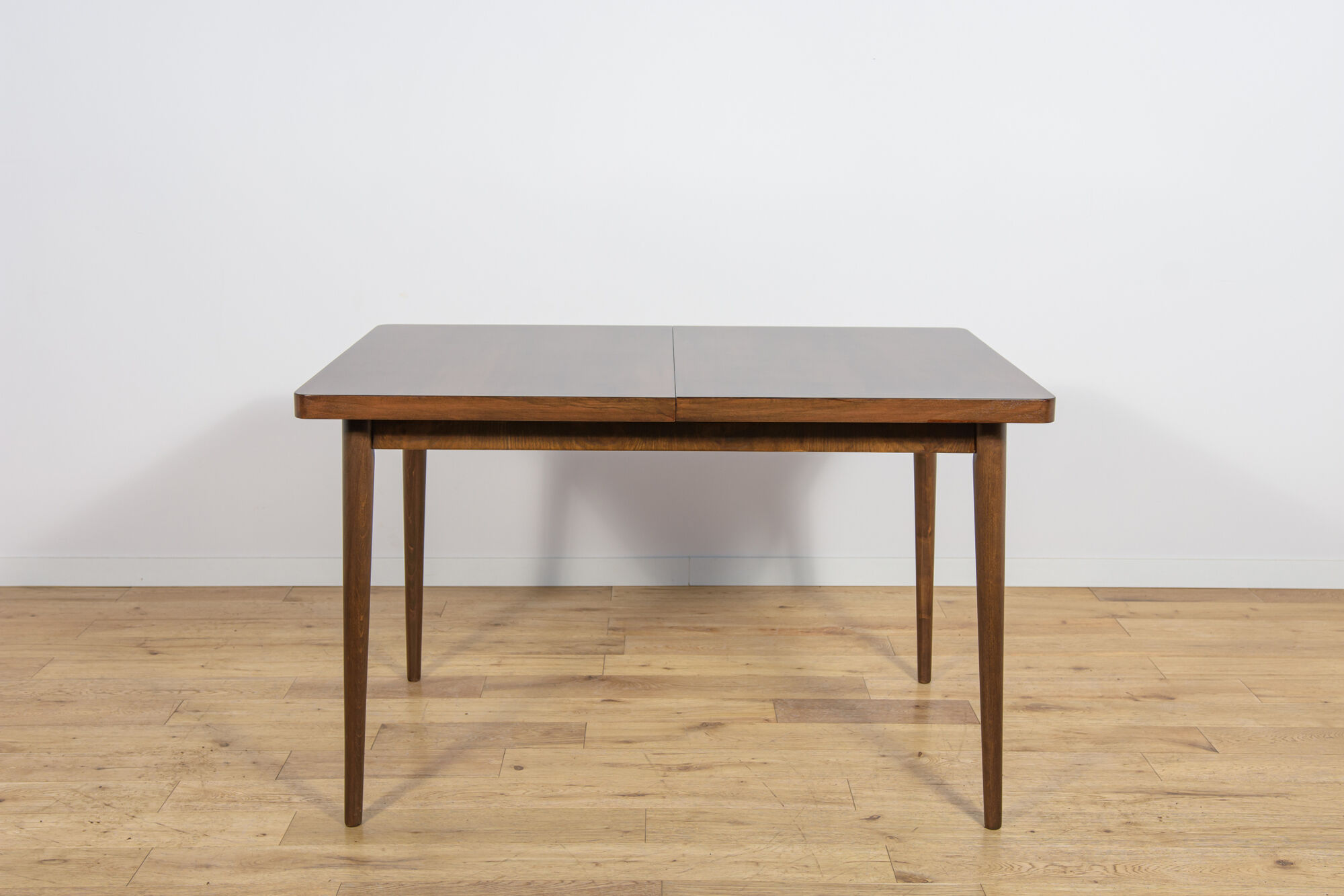 Mid Century Walnut Dining Table by Bohumil Landsman for Jitona, Czechoslovakia, 1960s