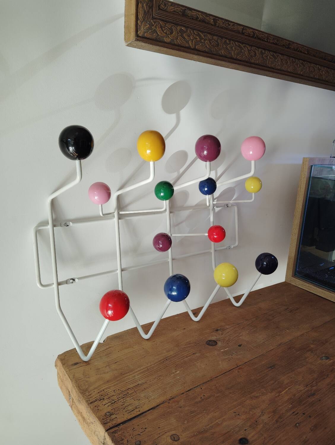 “Hang it all” coat racks by Charles and Ray Eames