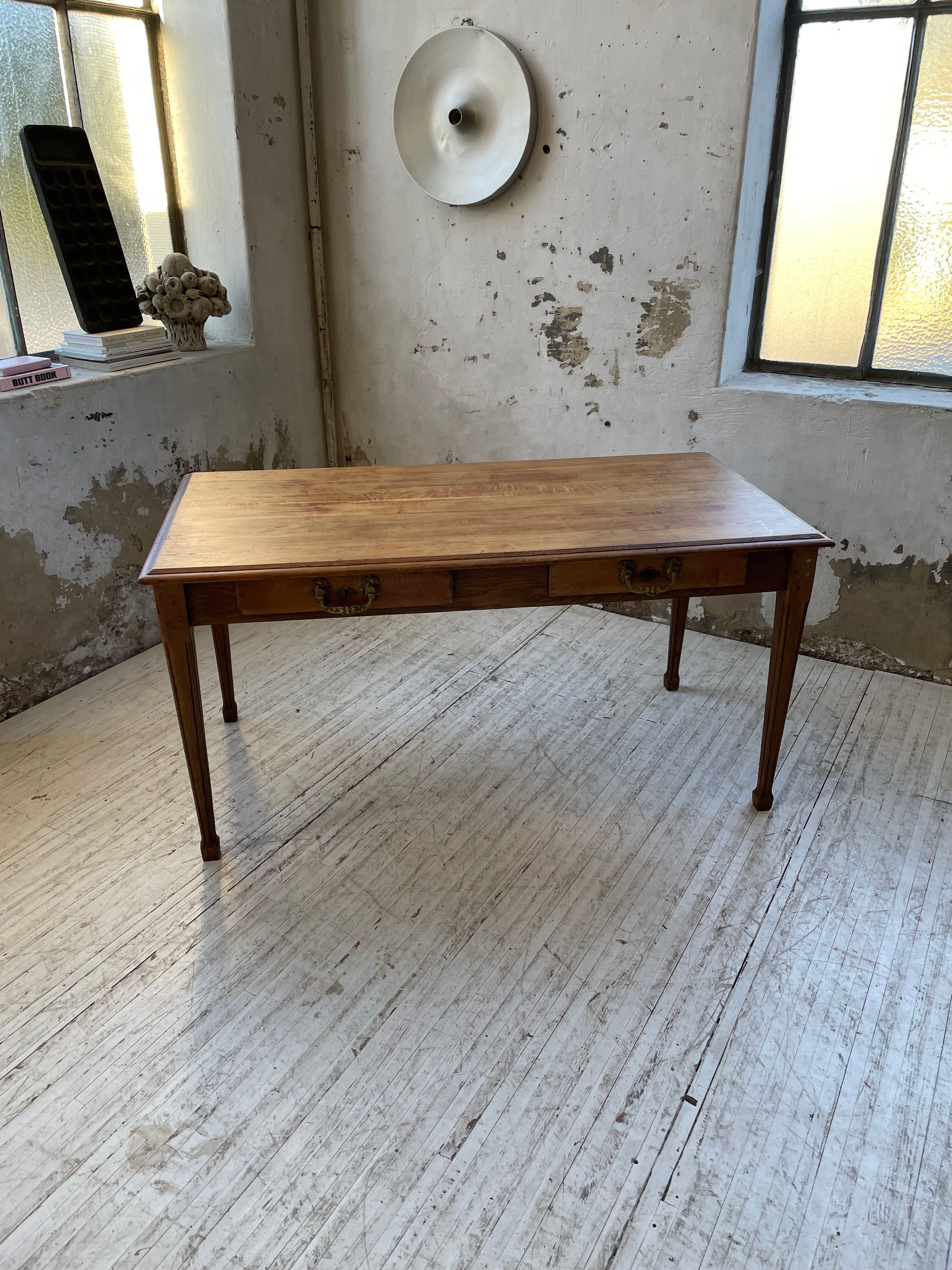 Oak desk 1900