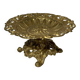 Footed fruit bowl in brass – relief mythological decoration – sty