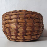 Old banneton straw basket