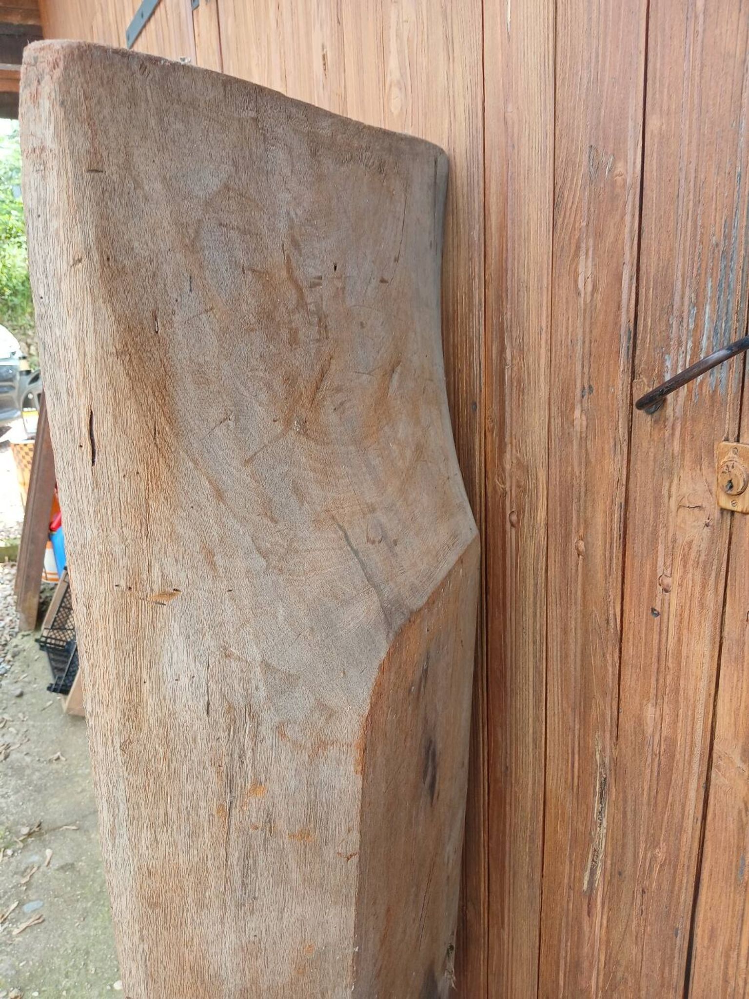 Bac / abreuvoir en bois ancien