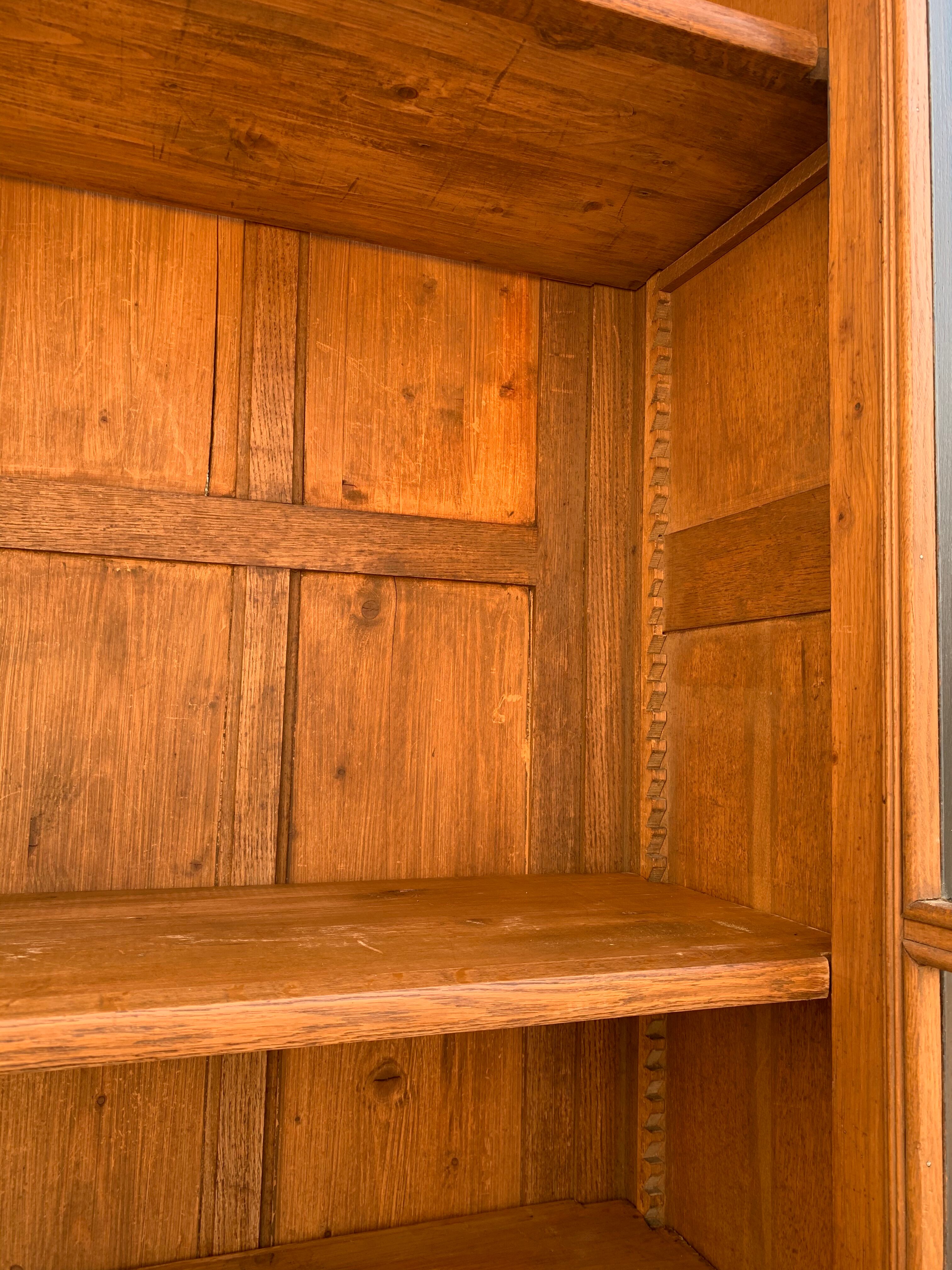 Glass-glazed Parisian wardrobe 1930
