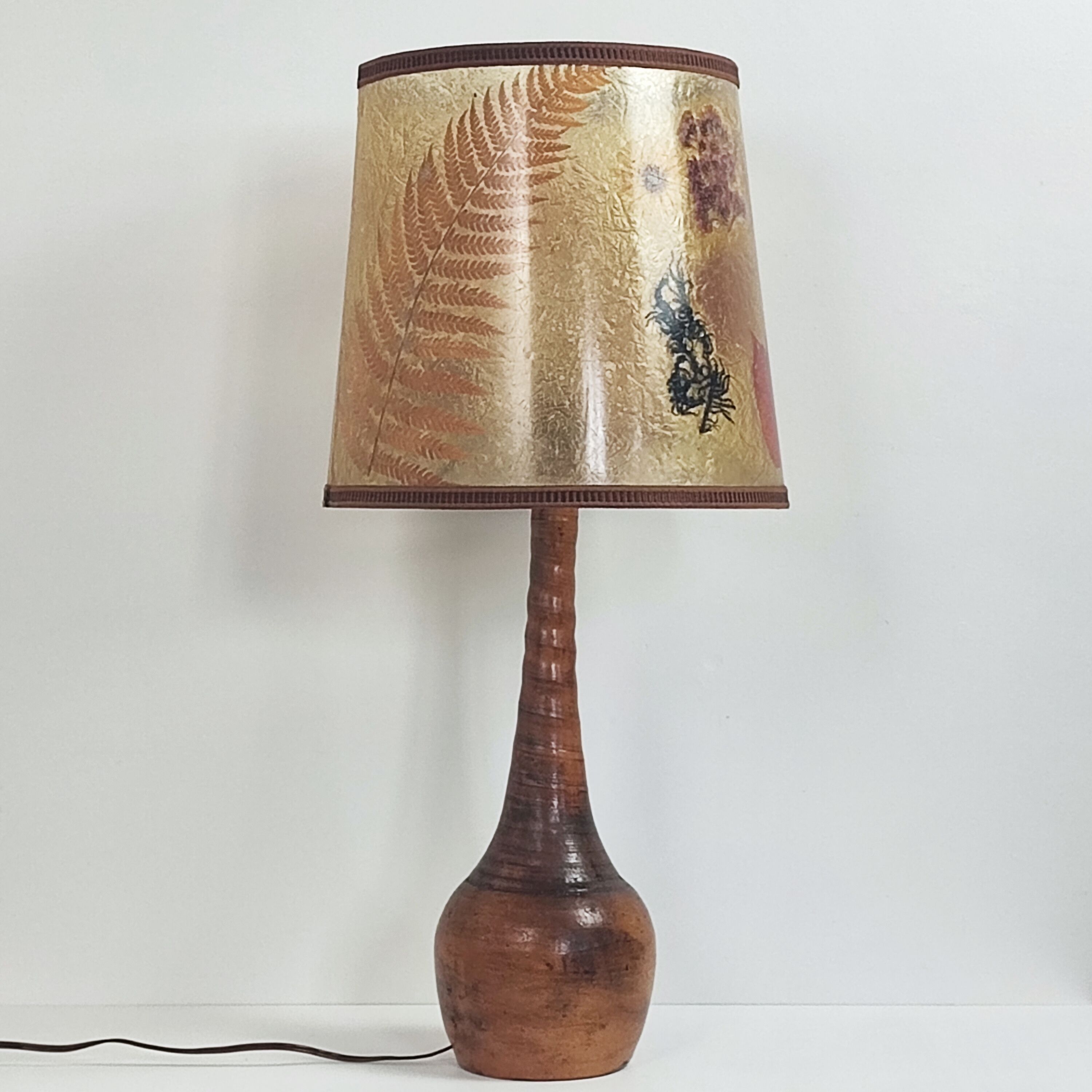 Lampe en céramique vintage