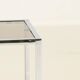 Coffee or Side Table in Chroom & Smoked Glass by Belgo Chrom, Belgium,1970s