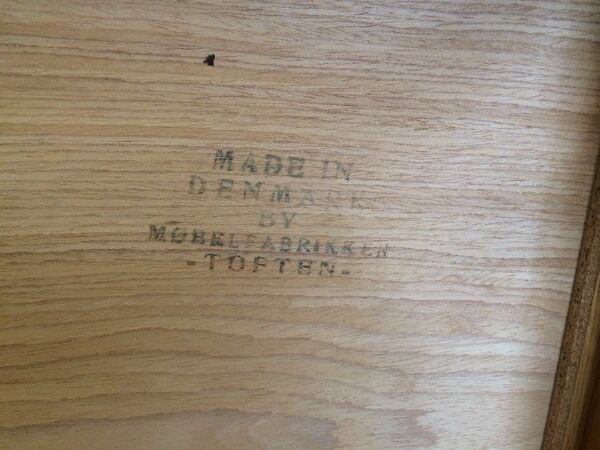 Table d’appoint en teck des années 70 Toften Denmark Design années 70