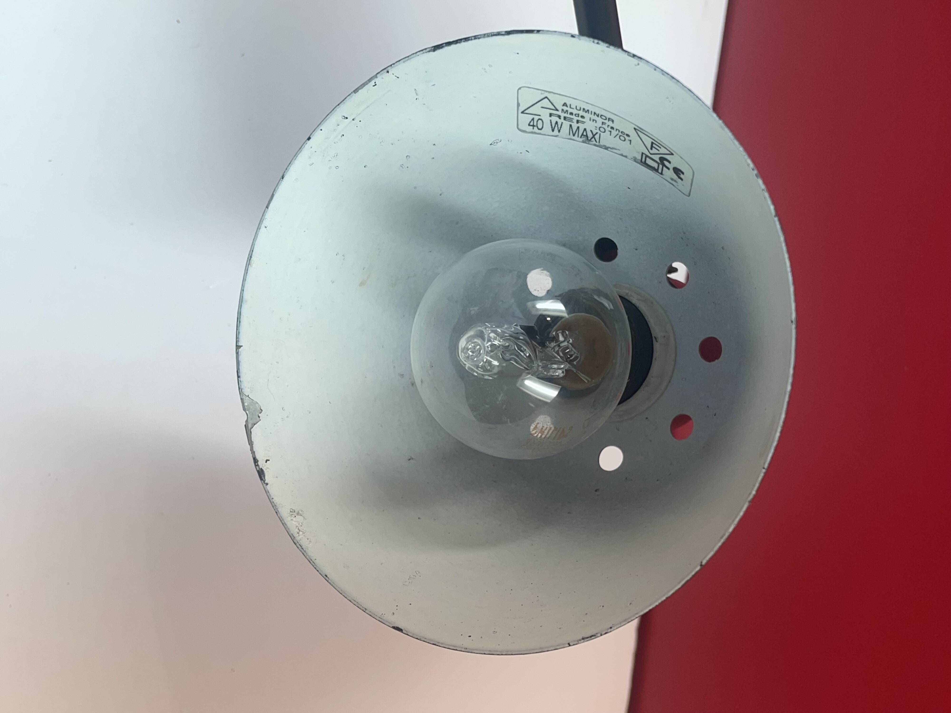 Vintage articulated lamp from the 70s - workshop, garage 62 cm right