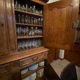 Solid oak buffet