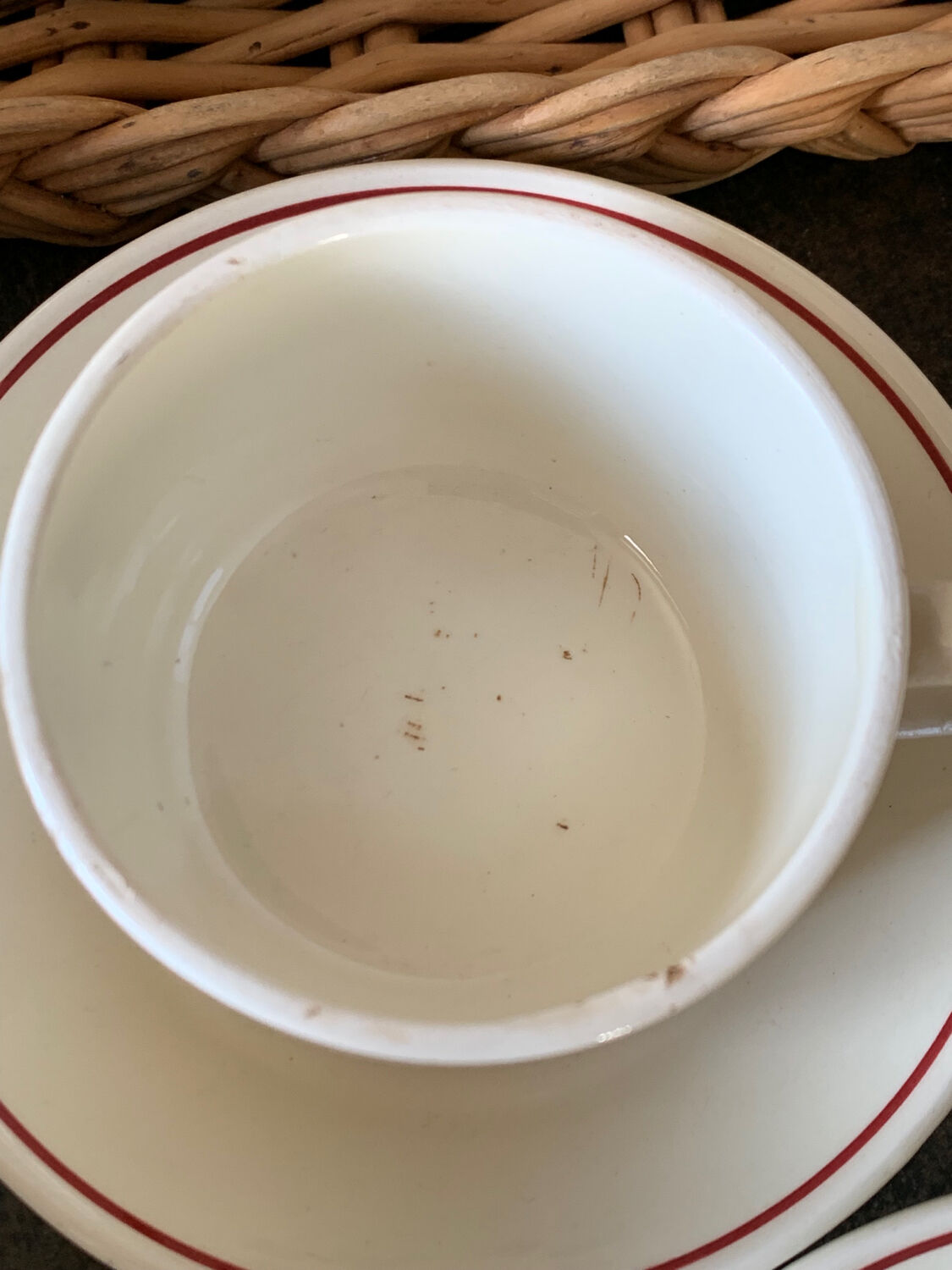 Vintage HB Creil et Montereau coffee service