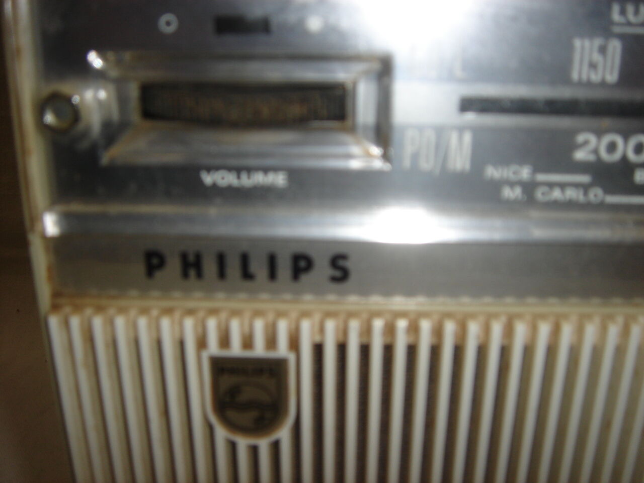 Poste radio portable Philips All transistor de 1960