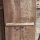 Old wooden door