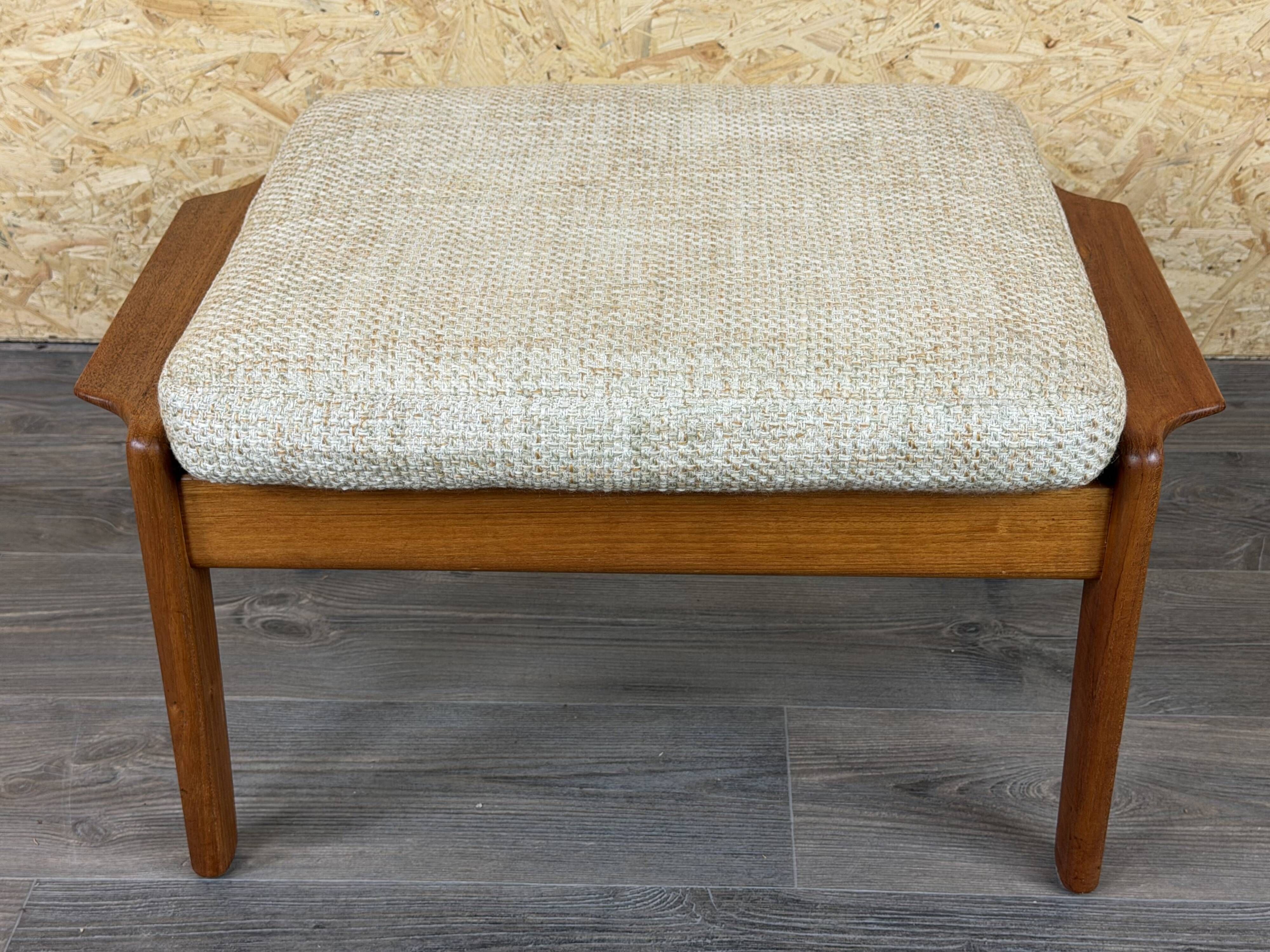 1960s 1970s Teak Ottoman by Arne Wahl Iversen for Komfort Denmark