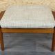 1960s 1970s Teak Ottoman by Arne Wahl Iversen for Komfort Denmark