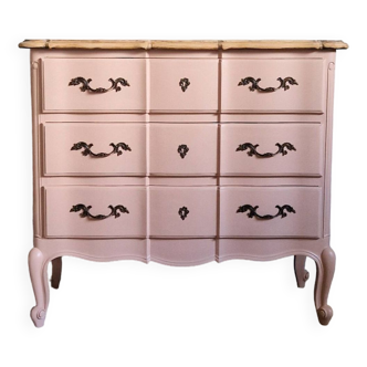 Pretty Louis XV style chest of drawers