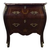 French mahogany veneer chest of drawers from the 1930's