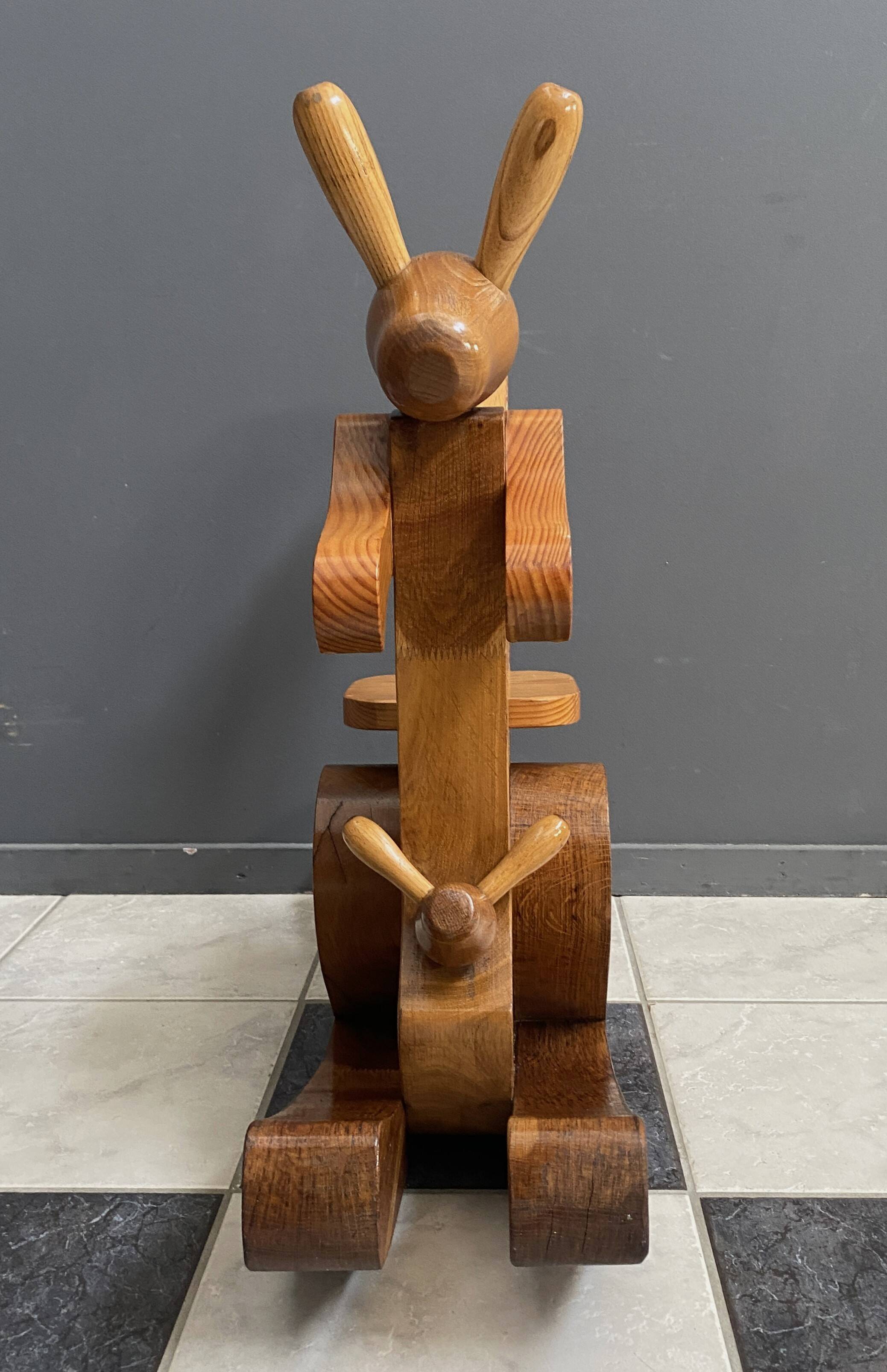 wood Kangaroo (rocking horse)