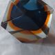 Diamond-shaped ashtray by Flavio Poli