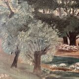 Tableau ancien huile sur toile