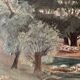 Old painting oil on canvas