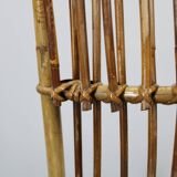 1950s “French Riviera” Rattan Armchair, Italy