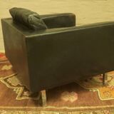 Early COR leather lounge chair, 1950s