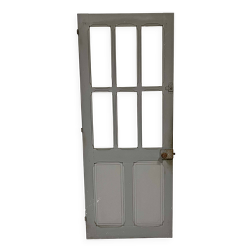 Old glass door from the early 20th century