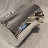 Superb silver-plated ice bucket by Christofle Anemone