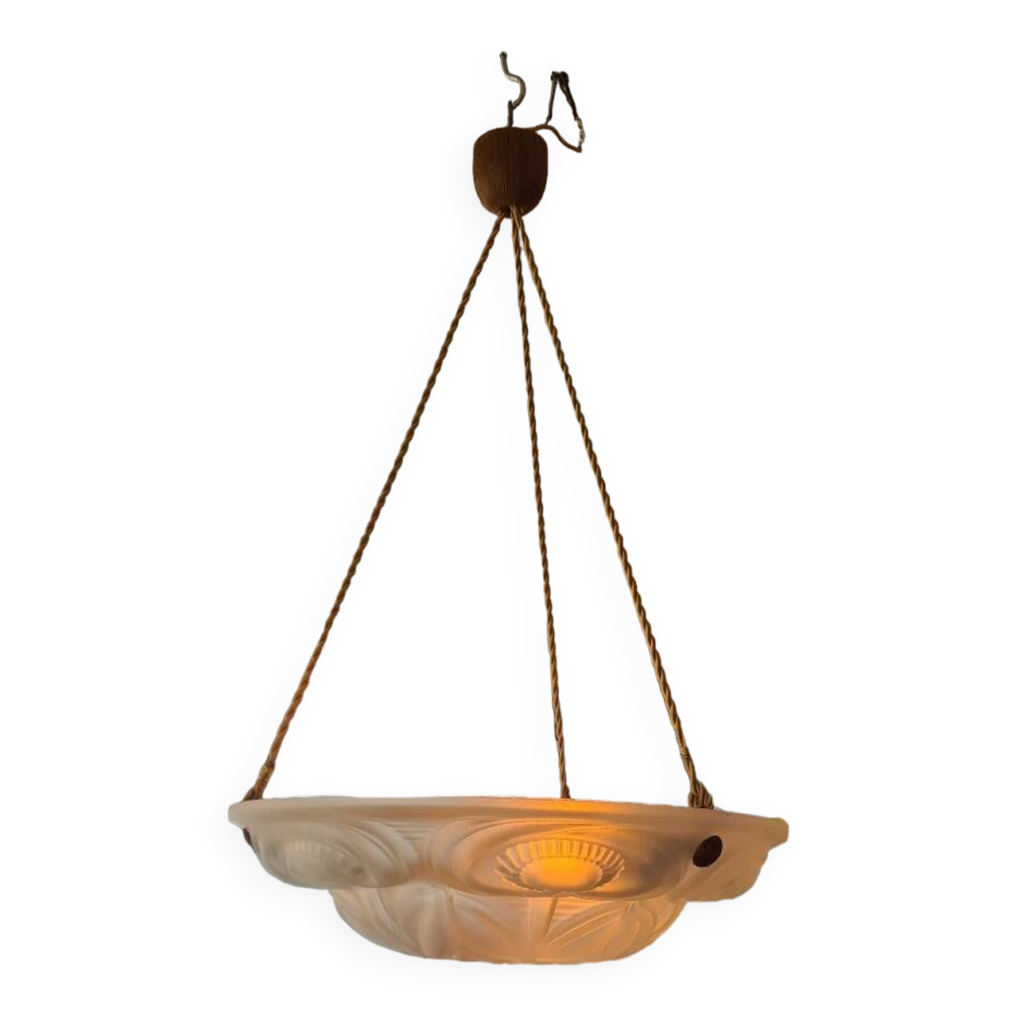 Artdeco pendant light circa 1930