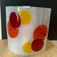 Applique murale verre iitelien multicolore