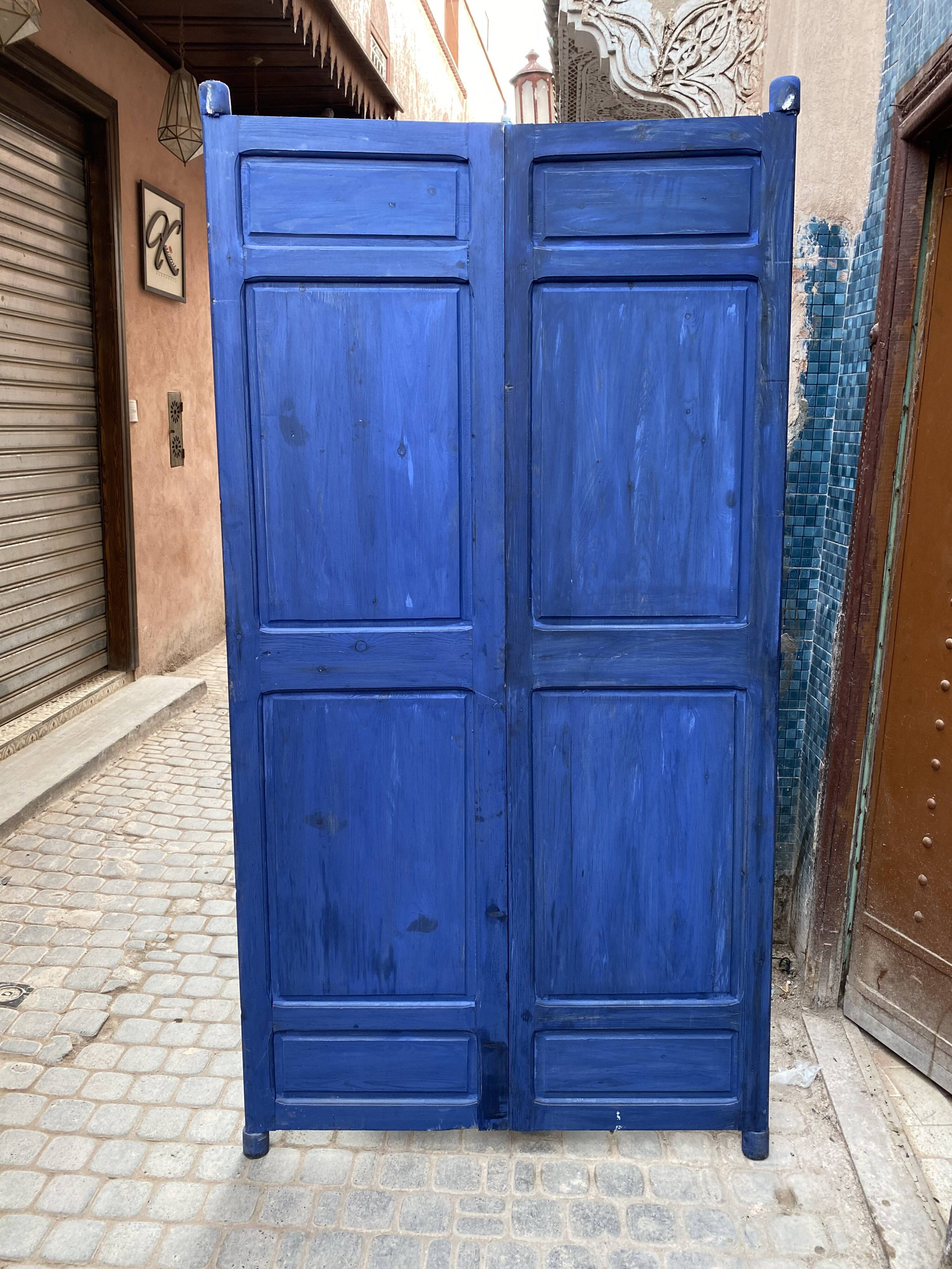 Blue door