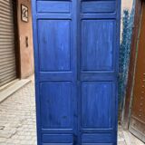 Porte bleu