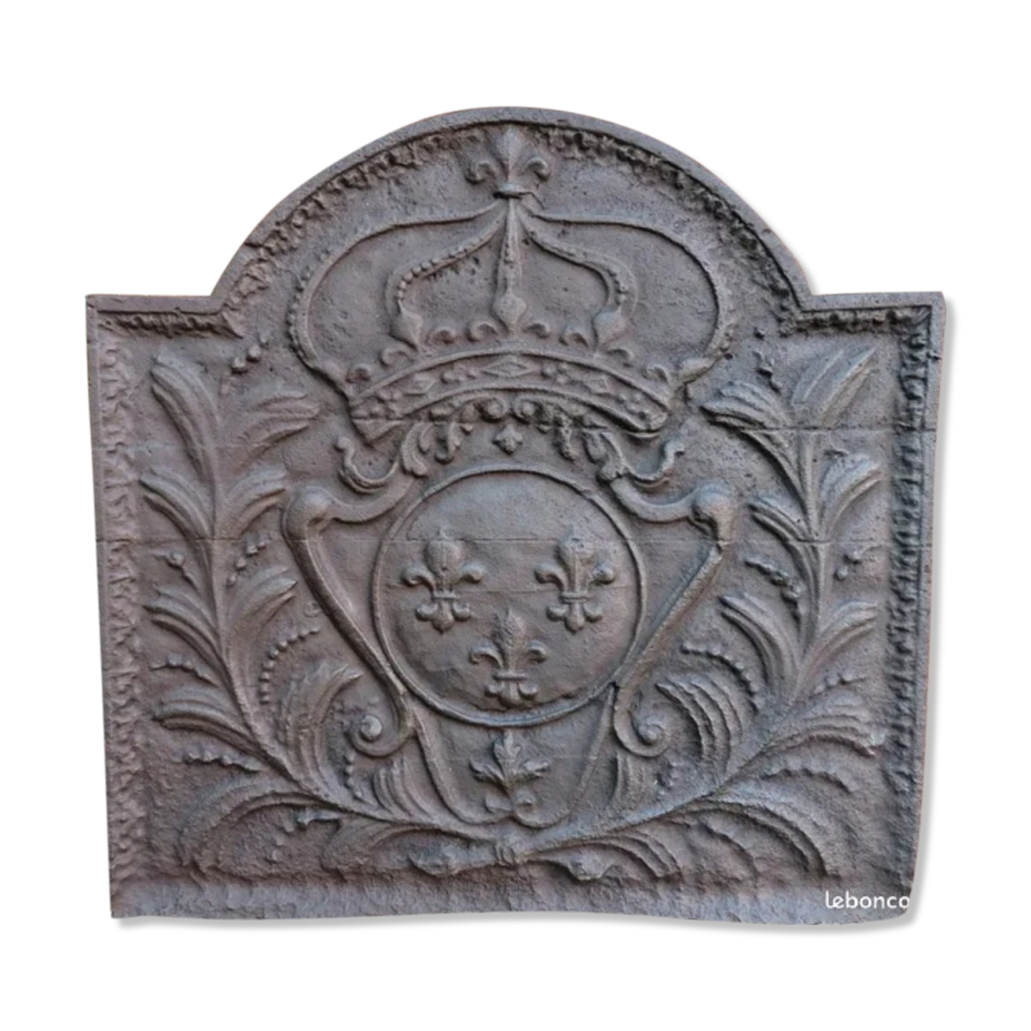 Fireplace plate France weapon