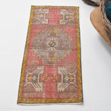 Tapis turc fait à la main 89x42cm