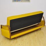 Daybed Sofa with fold-out function, 1950s