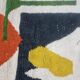Handmade traditional Moroccan rug with colourful patterns, size 140x260 cm.