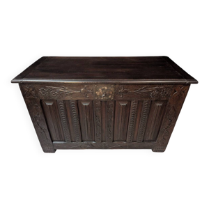 Coffre catalan en bois - xviiie