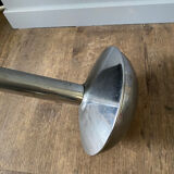 Cendrier chrome esprit bahaus