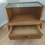 Vallin wardrobe and bedside table