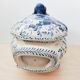 Delft earthenware covered dish