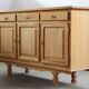 Vintage 1970s Danish Oak Low Cabinet / Sideboard, Henning Kjærnulf style
