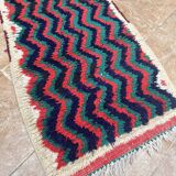 Unique Moroccan Rug - Vintage Art Deco Rug - The Moroccan Rug