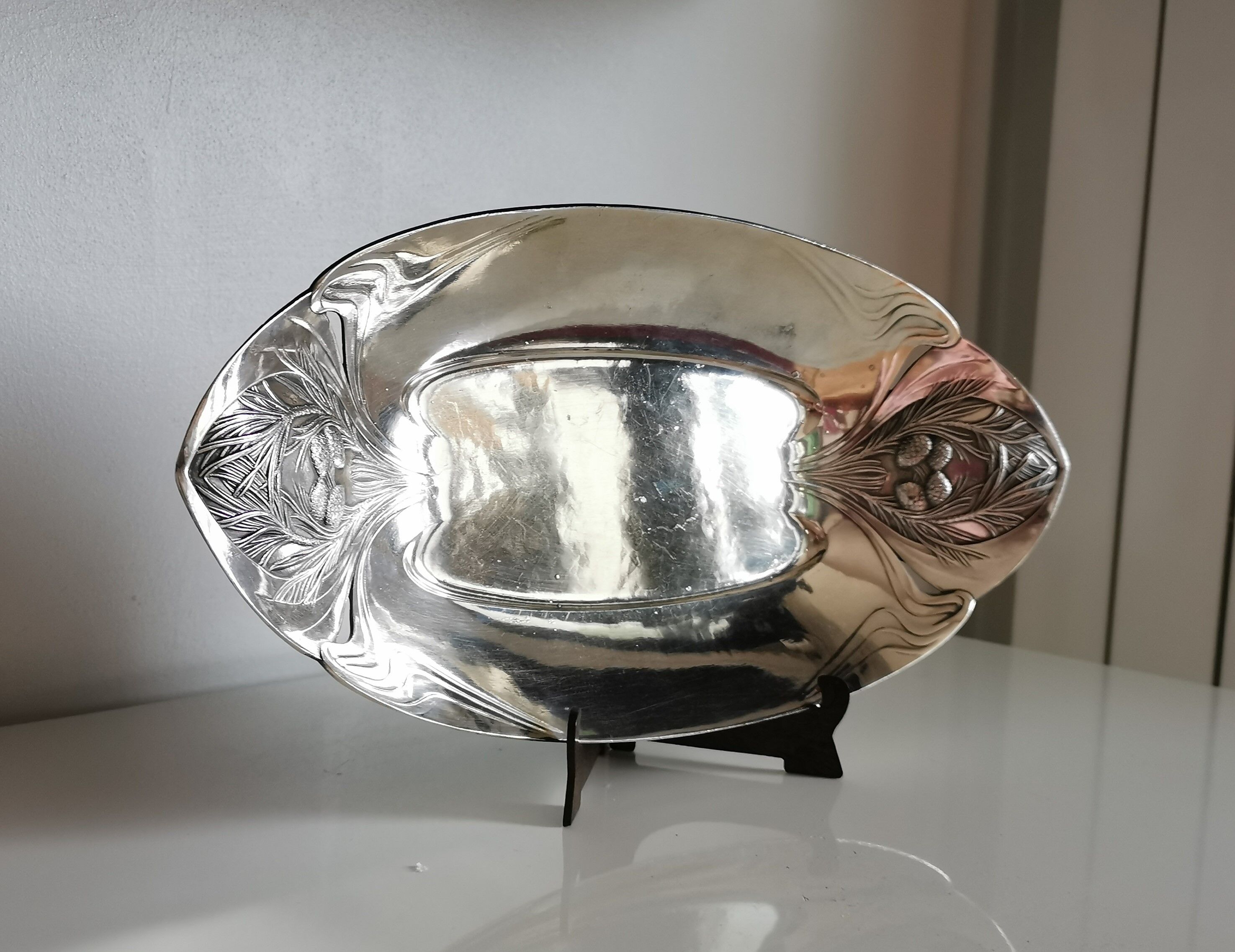 Bread tray in silver metal Christofle